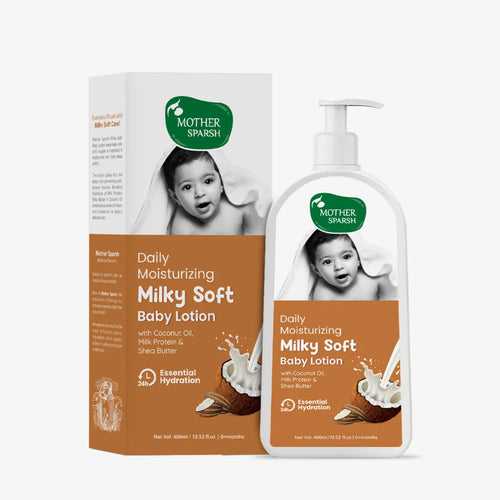 Daily Moisturising Milky Soft Baby Lotion for Soft & Healthy Skin - 400ml