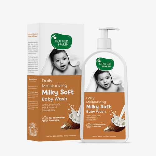 Daily Moisturizing Milky Soft Baby Wash - 400ml