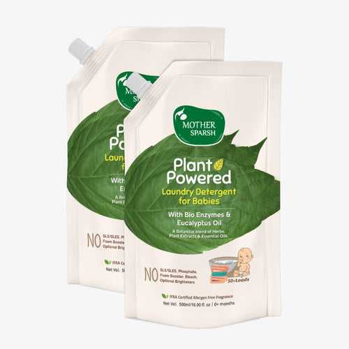 Plant Powered Natural Laundry Detergent Refill Pack For Babies
