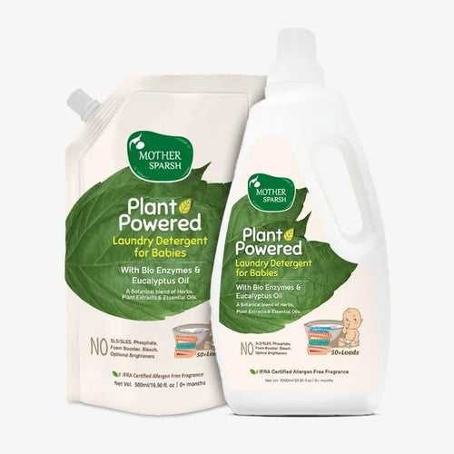 Plant Powered Laundry Detergent With Refill Pack