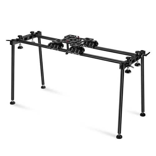 Proaim Breeza Pro Camera Dolly w Track | Mitchell, 75mm, 100mm Bowl Mount