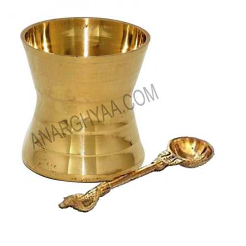Brass  Panchapatra  Udrani