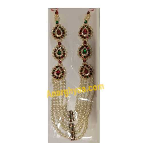 Deity Decorative Pearl Necklace