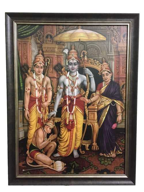 Antique Rama Sita Photo