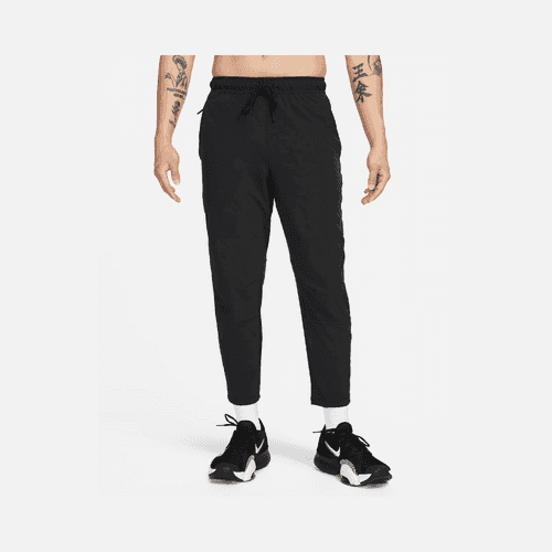 Nike Unlimited Men's Dri-FIT Straight-Leg Versatile Trousers -Black/Black/Black