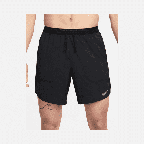 Nike Dri-FIT Stride Men's 18cm (approx.) 2-in-1 Running Shorts -Black/Black