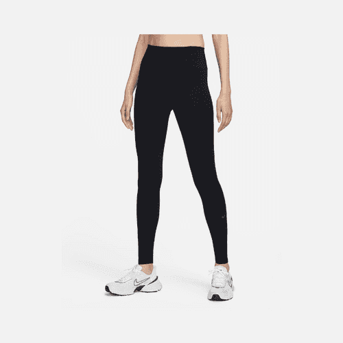 Nike One Women's High-Waisted Full-Length Leggings -Black/Black