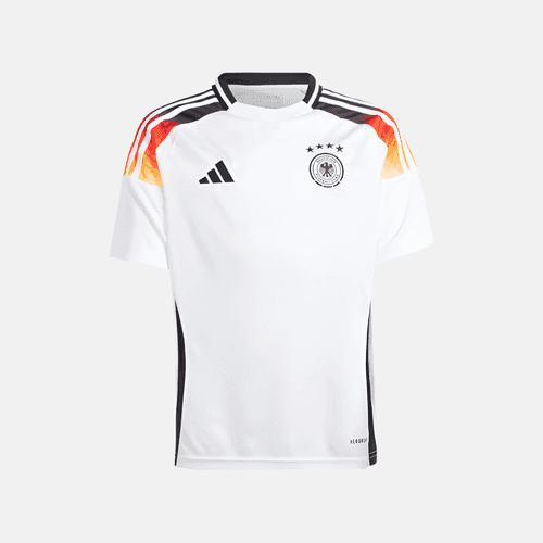 Adidas Germany 24 Home Kids Boy Football Jersey (7-16 Years)-White