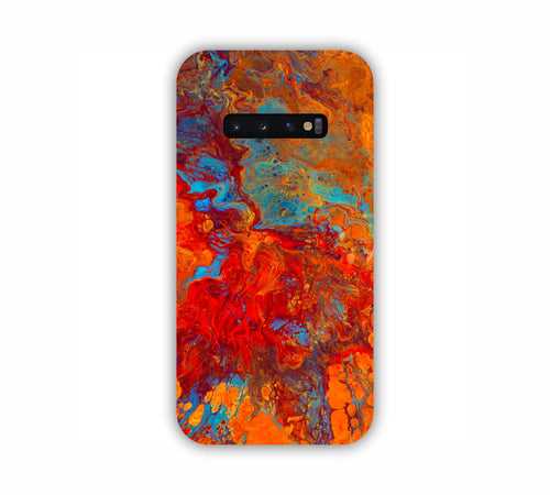Canvas Painting Water Color Art Design Samsung S10 Mobile Case