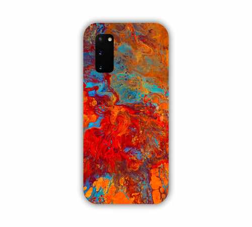 Canvas Painting Water Color Art Design Samsung S20 Mobile Case