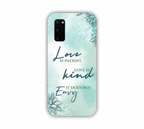 Love Kind Envy Samsung S20 Mobile Case
