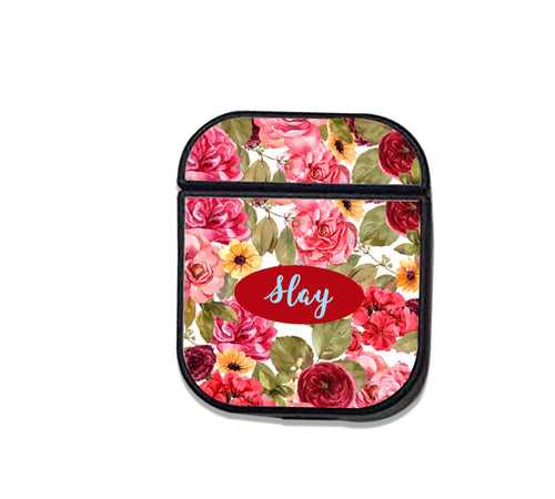Floral Pattern Slay Airpod Case