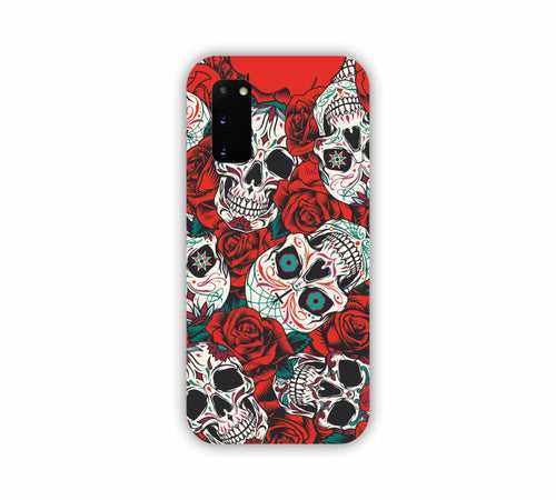 Skeleton Texure Fill Samsung S20 Mobile Case