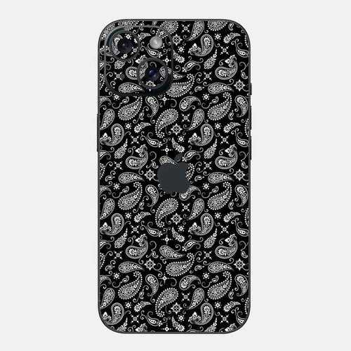 Black Paisley Skins