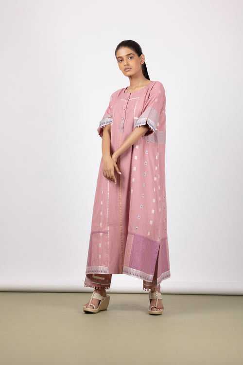 Mellow Pink Kurta Set - Mélange