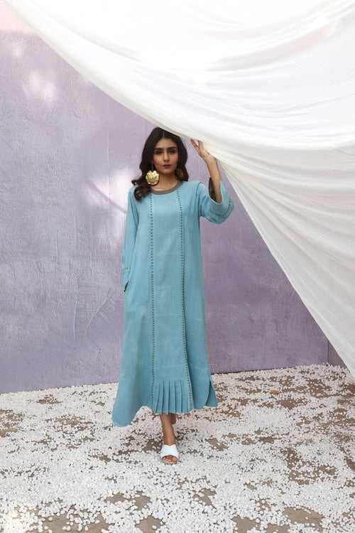 CORD - Kurta Dress with welted pocket