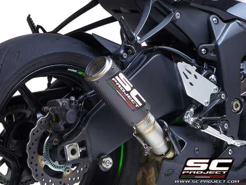 SC Project CR-T Carbon Fiber Slip-On Exhaust for ZX-6R