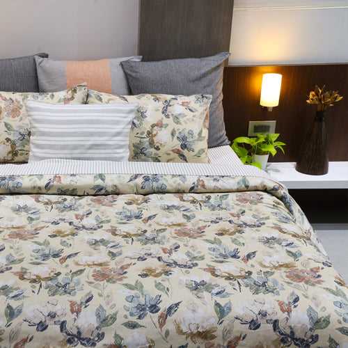 Bedding Set - 254TC Vintage Rustic Flowers Complete Set