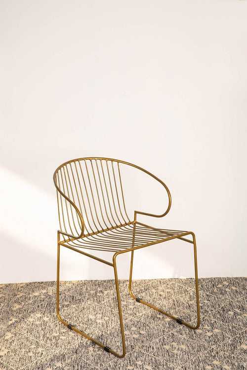 Liana Metal Accent Chair