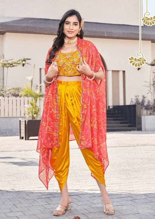 Dhoti Suit With Jacket