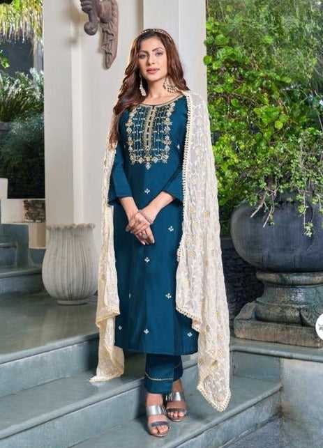 Kavya Silk Pakistani Suit