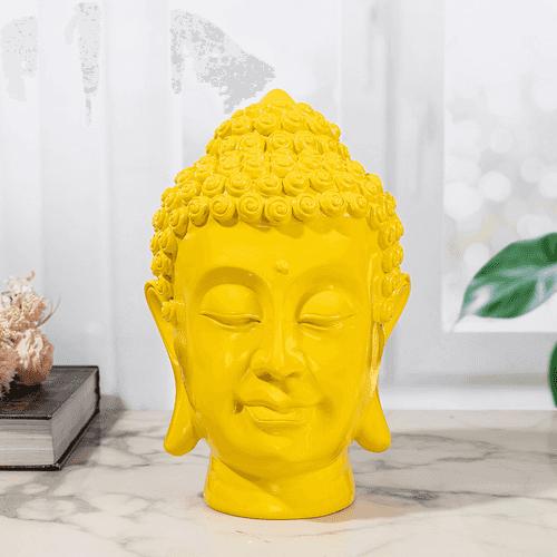 Buddha Face Blessing Decorative Showpiece