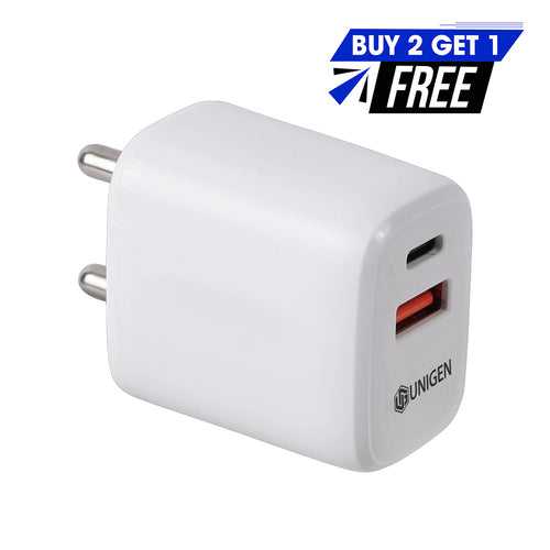 30W Dual USB/PD Charger
