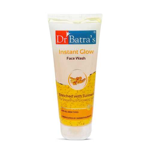 Dr Batra's Instant Glow Face Wash Enriched With Tumeric For Healthy & Glowing Skin