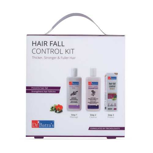 Hair Fall Control Kit - Shampoo, Oil and Serum