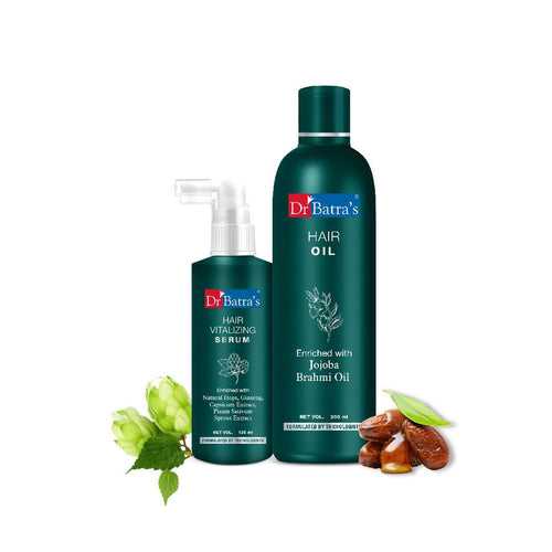 Hair Vitalizing Serum and Hair Oil - Dr Batra's