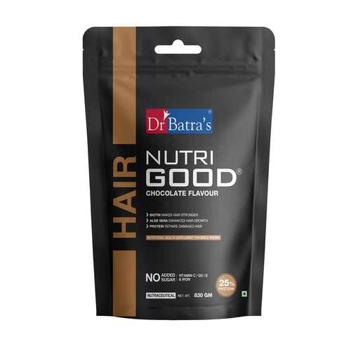 NutriGood+ Pouch (Pack of 2) | Chocolate Flavored | For Hair Care | Nutraceutical for Men & Women