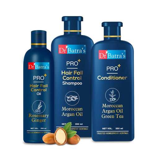PRO+  Hair Fall Control Kit - Shampoo | Conditioner | Hair Oil