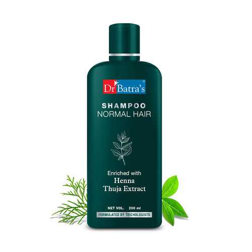 Shampoo for Normal Hair Enriched With Heena & Thuja
