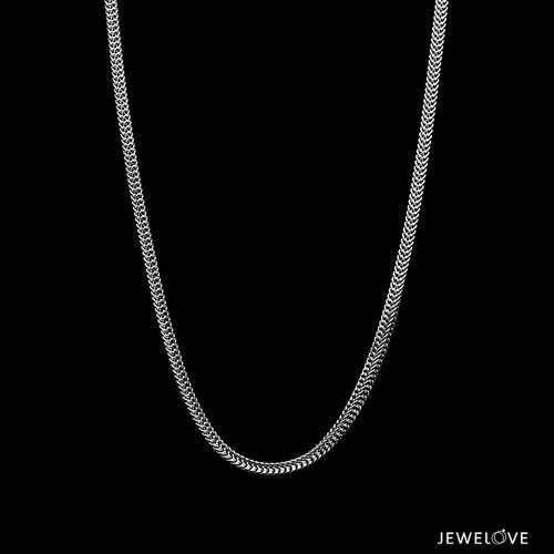 2mm Platinum Square Chain for Men JL PT CH 1296