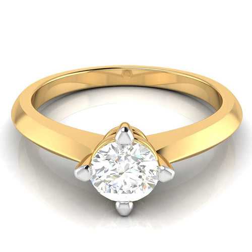 50-Pointer Solitaire 18K Yellow Gold Ring JL AU G 121Y-B