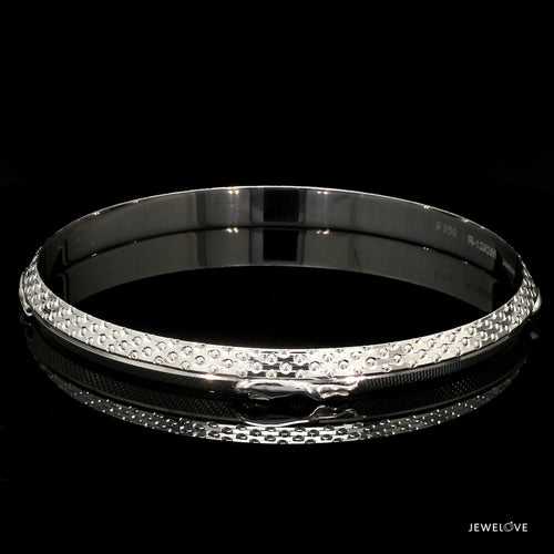 7mm Platinum Jaguar Kada for Men JL PTB 1270