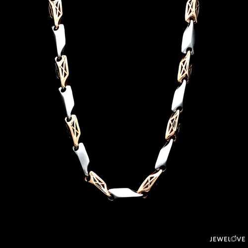 Men of Platinum | 5.75mm Rose Gold Fusion Chain for Men JL PT CH 1310