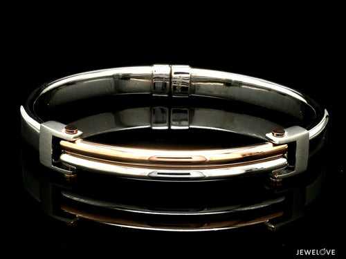 Men of Platinum | Rose Gold  Bracelet for Men JL PTB 1269