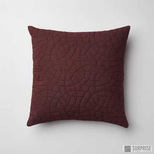 Surprise Home - Circle Trellis 40x40 Cushion Covers (Magenta)