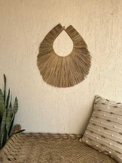 Bohemian Seagrass Wall Decor