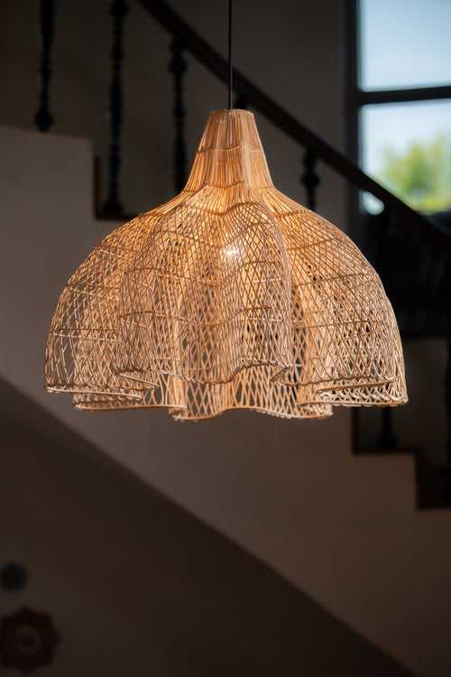 Rattan Canopy Pendant Lampshade