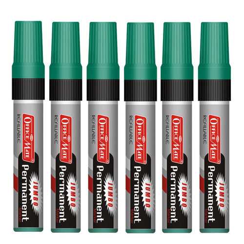 Soni Officemate  Jumbo Permanent Marker - Pack of 6