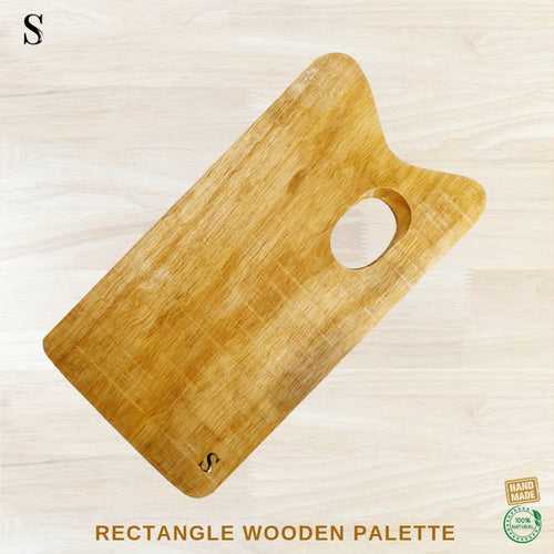 Stationerie Rectangle Wooden Palette