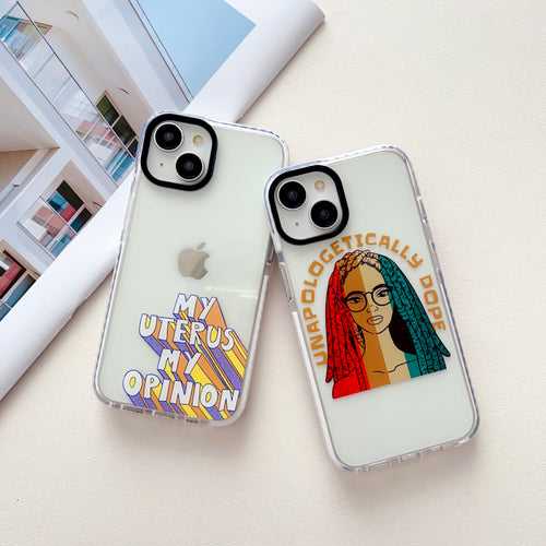 Unapologetically Dope Designer Impact Proof Silicon Case for iPhone