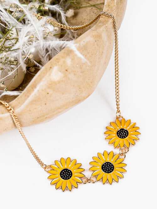 Summer Sunflower Necklace