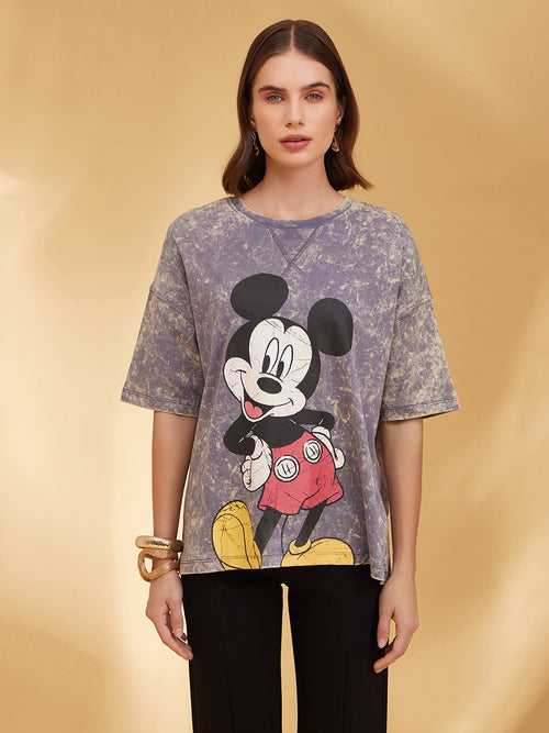 Mickey Mouse © Disney Printed Graphic T-Shirt