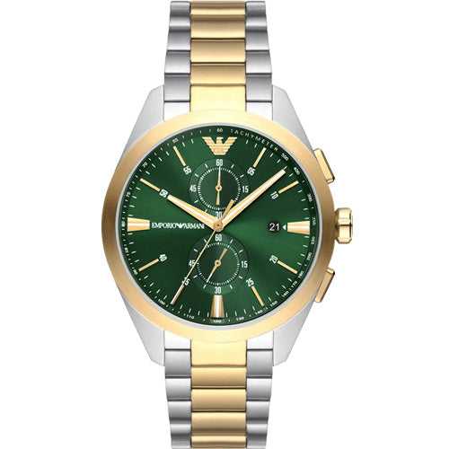 Emporio Armani Claudio Green Dial Men 43mm