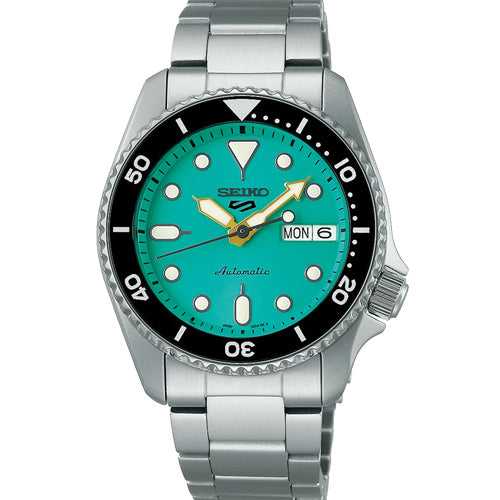 Seiko 5 Sports Teal Dial Men 38mm