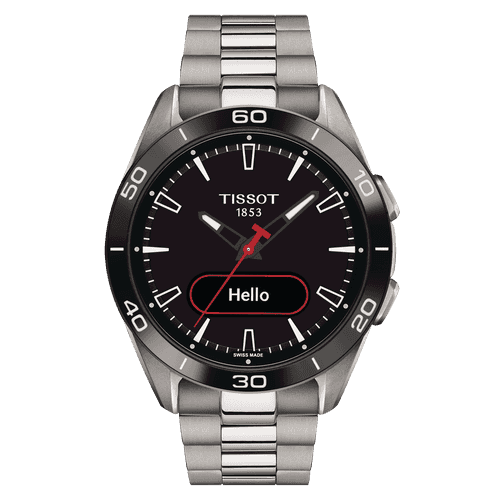 Tissot T-Touch Connect Sport Black Dial Men 43.75mm