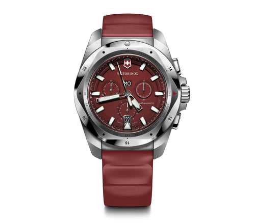 Victorinox I.N.O.X. Chrono Red Dial Men 43MM